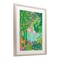 Stupell Industries Flamingos in Dotted Pond Framed Print Under Glass, design by Nabeela Rumi